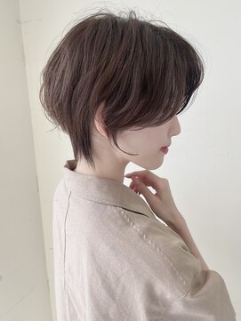 ハピネス クローバー 八木店(Happiness CLOVER) くびれショート　アッシュブラウン　透明感カラー　橿原