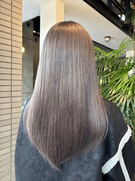 ガーランド(Girland) 【girland】透明感ベージュ　韓国風/レイヤーカット