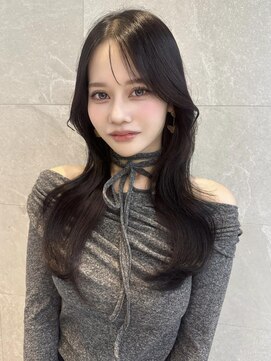 エス(Ess) 《高瀬寛菜》ブルーブラック/韓国レイヤー