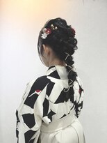 シアー(sheer)&nbsp;《sheer/氏家》#卒業式#着付け#編みおろし#ヘアセット#袴