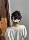 シニヨンヘア