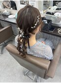 ツイン編み下ろし