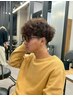 【メンズパーマ＋カラーの最強set】メンズカット+各種パーマ+カラー￥20900