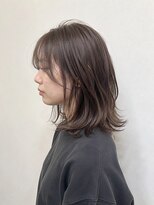 アンリエラ(Unliera)&nbsp;レイヤーカット/ブリーチ無し/アッシュブラウン/松山市美容室