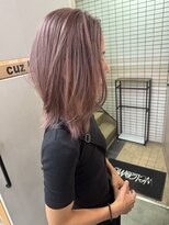 キューズ クラブ(cuz KLUB)&nbsp;【cuzKLUB】ピンクグレー×ミディアムレイヤー　池袋