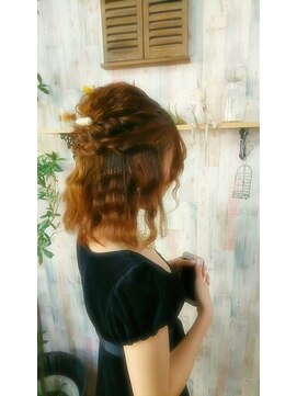 コラボ(hair design co.llabo) なみハーフ