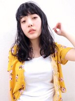 エンクス(enx)&nbsp;黒髪ロング ヴェールウェーブ  鶴ヶ峰 美容室