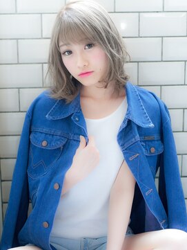 エイト 上野店(EIGHT ueno) 【EIGHT上野】シースルーバング鉄板セミロング