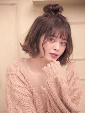 ウィスプ 赤羽店(wisp) 可愛いハーフおだんごアレンジ♪*。【赤羽】