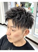 ツイストアップバング