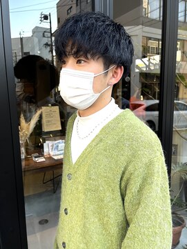 ヘアー アイス ルーチェ(HAIR ICI LUCE) メンズカット メンズパーマ ツイストパーマ 担当中西