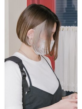 ルーシー ヘアデザインワークス(Lucy Hair Design Works) サロンワーク×インナーカラーボブ