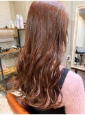 ピンクブラウン