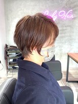 ラッキーヘア 加古川(Lucky Hair)&nbsp;まるみ×くびれ大人ショート【カドワキ】