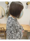 大人可愛い20代30代40代50代◎ナチュラルぱつっとボブ