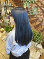 ビハツヤ(BIHATSU-YA)&nbsp;黒髪卒業！オーシャンブルーカラー