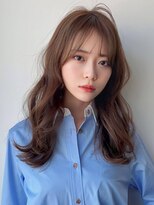 アグ ヘアー ロナック 宇都宮西川田店(Agu hair ronach)&nbsp;《Agu hair》ミストバング×大人可愛いナチュラルロング