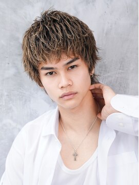 アルファ 新宿(alpha) フェザーパーマ/刈り上げセンターパート/サーフカール[新宿]