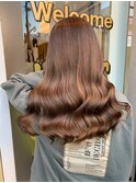 デザインカラー/レイヤーカット/ウェットヘア/夏のヘアアレンジ