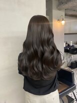 スティーロ 渋谷(Steelo)&nbsp;Steelo  ナチュラルブラウン×韓国風顔まわりレイヤー