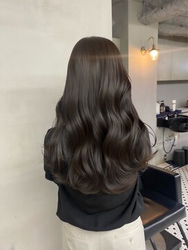 スティーロ 渋谷(Steelo) Steelo  ナチュラルブラウン×韓国風顔まわりレイヤー