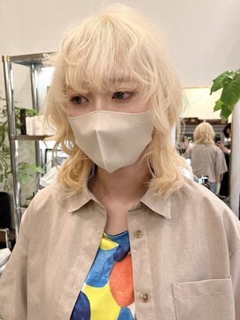 ファム(femme) ○femme 二条○ハイトーンマッシュウルフ