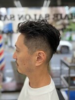 ヘアーサロンサトウ フェード&ニュアンスパーマスタイル 〈理容室〉