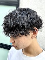 アソビ 表参道(ASOBI)&nbsp;波巻きパーマ　マッシュ