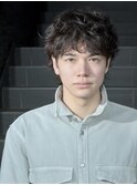 マッシュパーマ/前髪パーマ/フレンチカジュアル/SOLセンター南