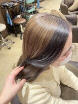 アヤナ バイ アヤラ(ayana by ayala)&nbsp;【KAORI】ブルーバイオレット×フェイスフレーミング