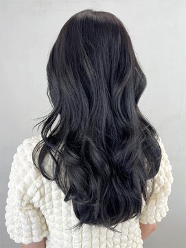 アイティー バイ アルバム 中野店(IT by ALBUM) アッシュブラックレイヤーロンググレージュカラー_ba483391