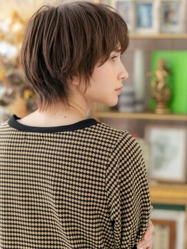 カバーヘア ブリス 上尾西口店(COVER HAIR bliss) くせ毛風レイヤーマッシュショートウルフTb5上尾20代30代40代