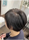 40代/ショート/リタッチカラー