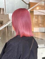 ヲタク(wotaku.)&nbsp;ピンクカラー暖色カラーダブルカラーケアブリーチ切りっぱなし