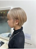 ハイトーンショートヘア