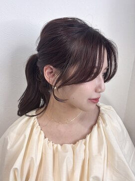 アンニュ(annuy) #ダークバーガンディ