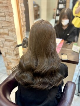 アルターリアン(aL ter LieN) 【オリーブベージュ】透明感カラー 千葉 増田なす花