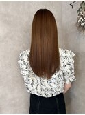 「縮毛矯正で叶える理想のストレートヘア」