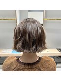 切りっぱなしボブ