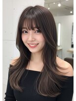 グルグル 下総中山店(GULGUL)&nbsp;ロング/ショート/ブリーチなしカラー/前髪/白髪ぼかし/下総中山