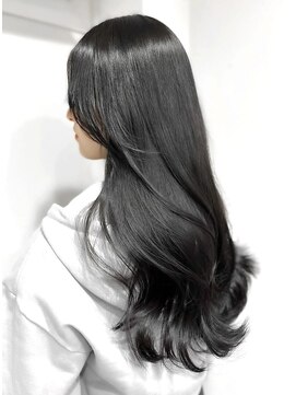 サロウィン 大宮Crest店(SALOWIN) 美髪イメチェン韓国風巻きブルーカラーダークアッシュネビージュ