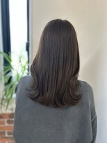 ヘアサロン エスプリ(hair salon esprit)&nbsp;アッシュグレーカラー/10トーン/ミディアム