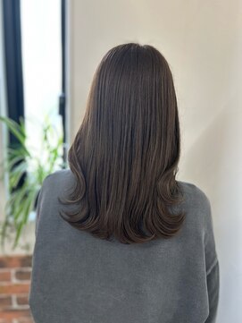 ヘアサロン エスプリ(hair salon esprit) アッシュグレーカラー/10トーン/ミディアム