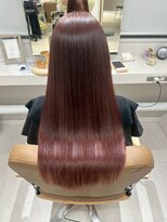 スラッシュ(SLASH)&nbsp;髪質改善/ピンクブラウン/オーガニックカラー/艶髪