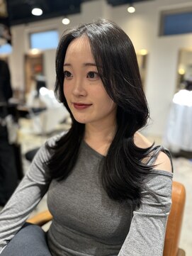 エニー 栄(Any) 韓国レイヤーカット