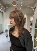 ハイレイヤーウルフカット