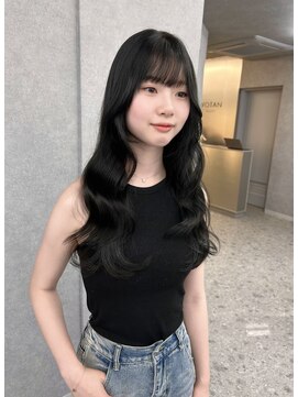 ボタン ハカタ(VOTAN hakata) 【福岡美容室/小山田】韓国風コリアンブラック