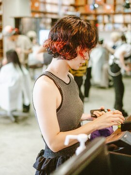 ドゥーア 代官山(Door) #ボブ#ボブパーマ#パーマ#ショートヘア#くせ毛風パーマ