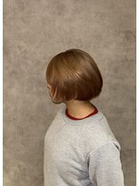 アガタヘアー(AGATA hair)&nbsp;レイヤーボブ×ベージュ