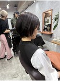那覇美容室/おもろまち美容室/ショート/ショートボブ/前髪/小顔